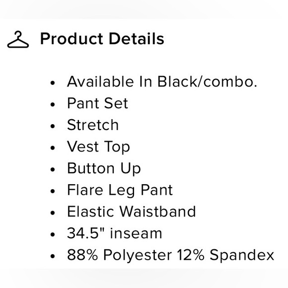 Fashion Nova Office Romance Plaid Vest Pant Set - Black/combo - Picture 15 of 15